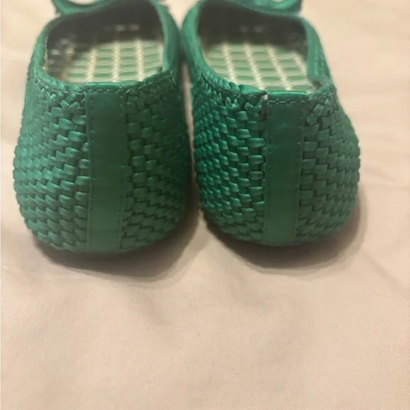 Kelly & Katie Flats
Green fabric uppers
Style name *Weave-me* - Picture 5 of 7